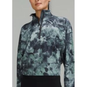 Lululemon Athletica Ready to Rulu half zip Pullover